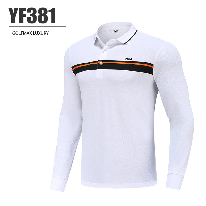 Áo dài tay golf nam PGM | Voucher: YF381-BK20