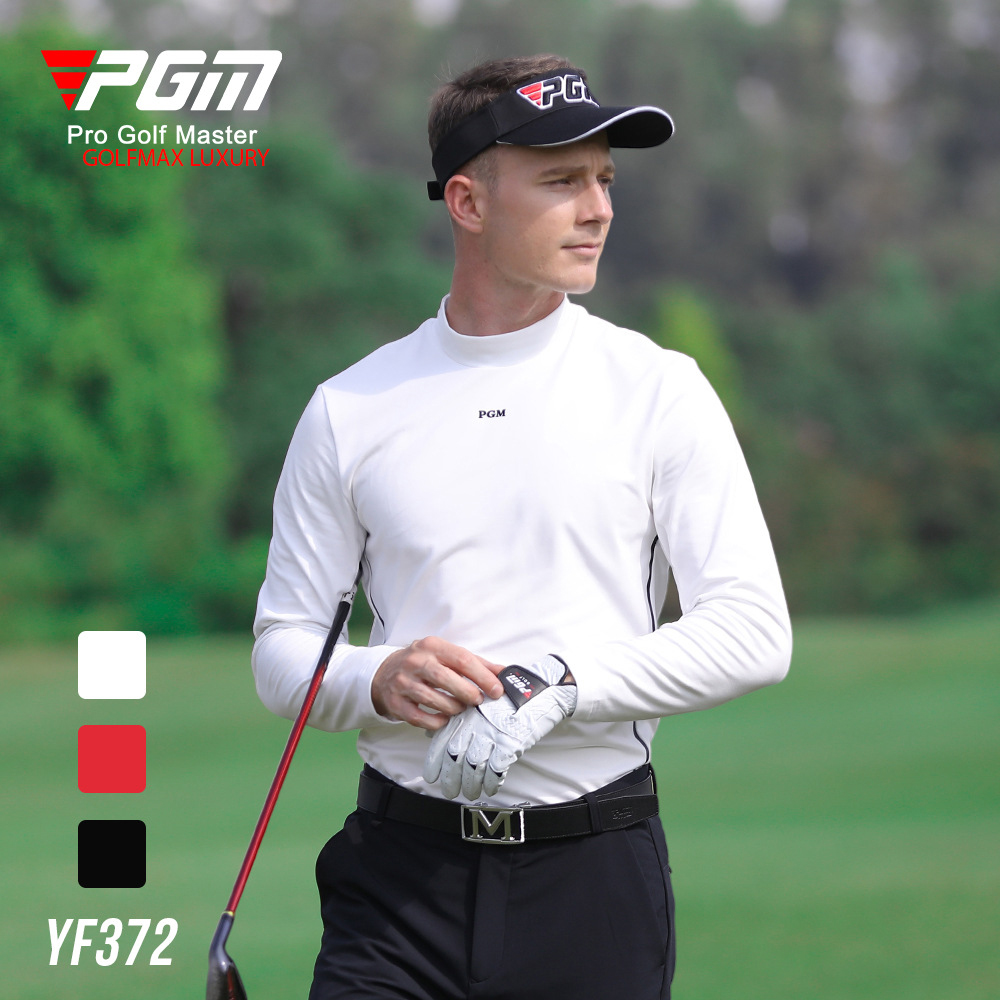 Áo dài tay golf nam PGM | Voucher: YF372-BK15