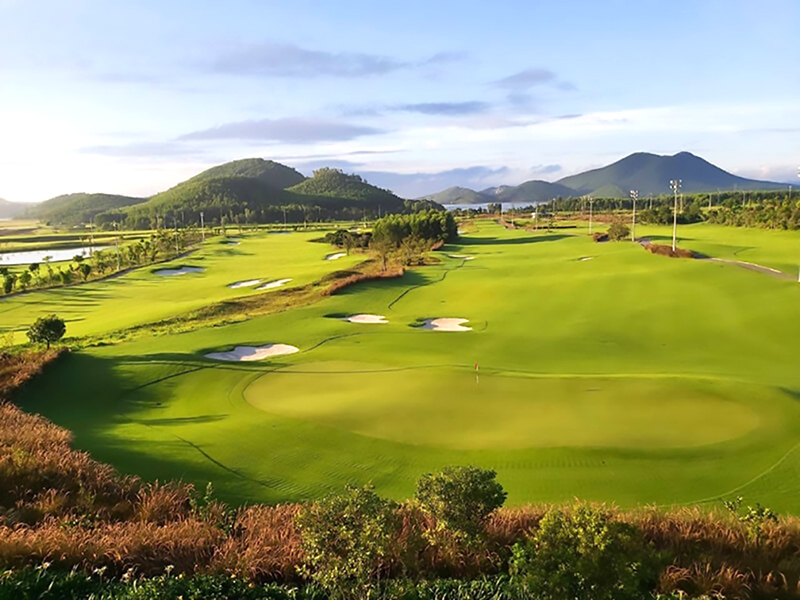 thiết kế sân golf mường thanh diễn lâm